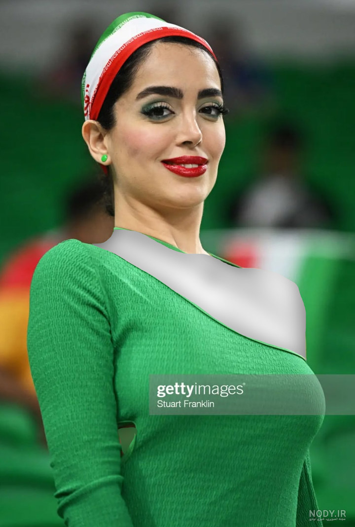 عکس-سیما-سهیم-پور-در-استادیوم